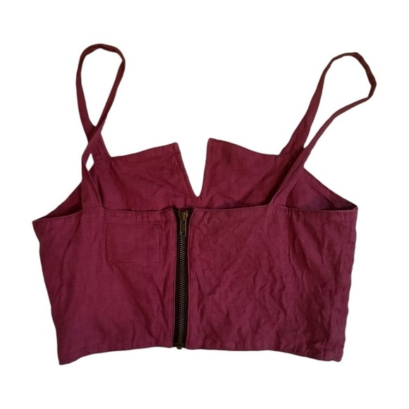 Sugar Candy Mountain Brittany‎ Linen Top - Picture 2 of 7